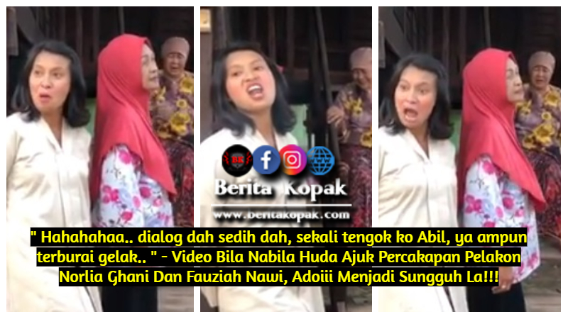 Hahahaa Dialog kat belakang tu dah sed1h dah, sekali 