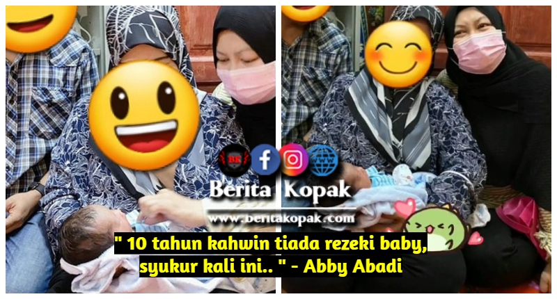 10 Tahun Kahwin Tiada Rezeki Baby Syukur Kali Ini Abby Abadi Berita Kopak