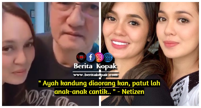 Ayah Kandung Diaorang Kan Patut Lah Anak Anak Cantik Netizen Berita Kopak