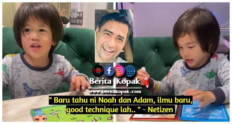 Baru tahu ni Noah dan Adam, ilmu baru, good technique lah.. ” - Netizen