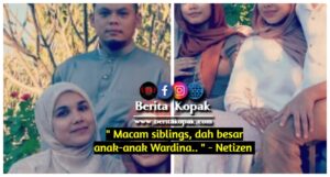 Macam siblings dah besar anak anak Wardina   Netizen 